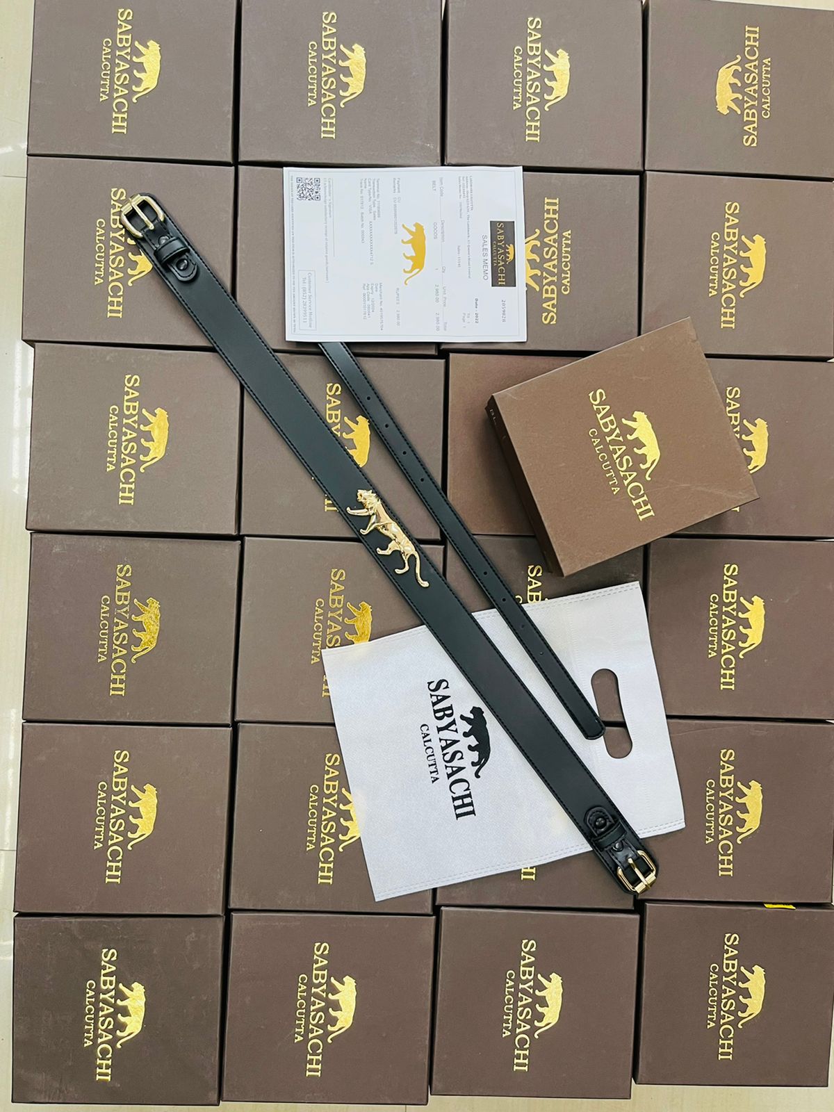 Sabyasachi Belt With Silk Saree DESIGNER SABYASACHI BELT – ManMohit Fashion