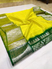 Elegant Radium Banarasi Soft Silk Saree