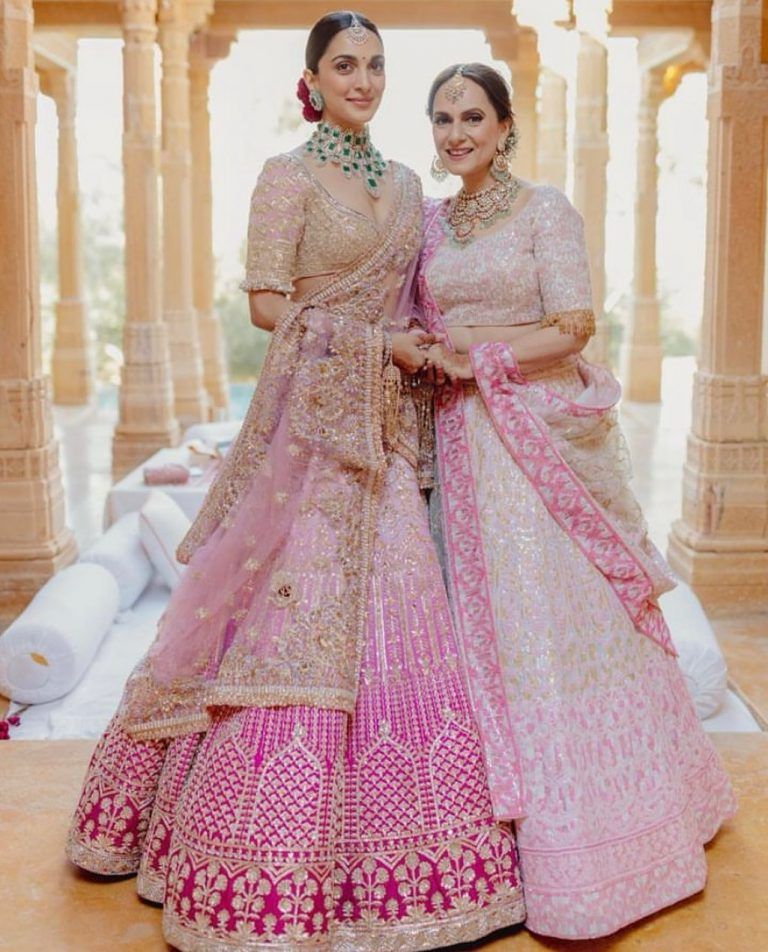 Attrective Kiara Advani Wedding Lehenga choli1